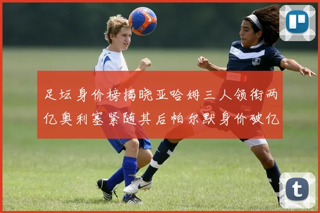 足坛身价榜揭晓亚哈姆三人领衔两亿奥利塞紧随其后帕尔默身价破亿